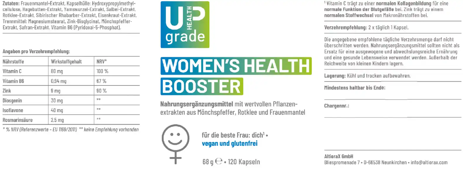 WOMEN'S HEALTH BOOSTER